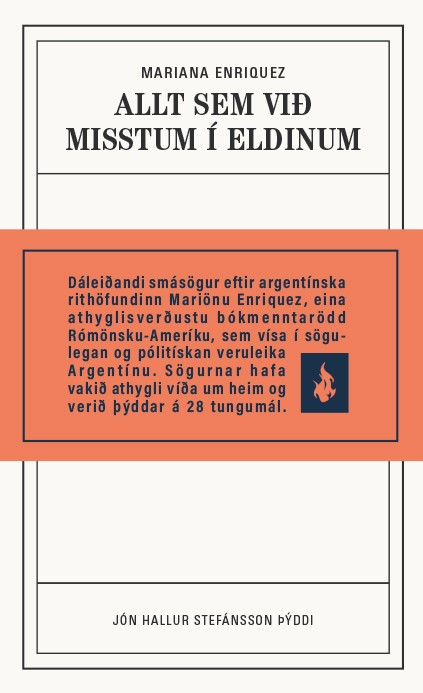 Allt sem við misstum í eldinum
