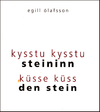 Kysstu kysstu steininn
