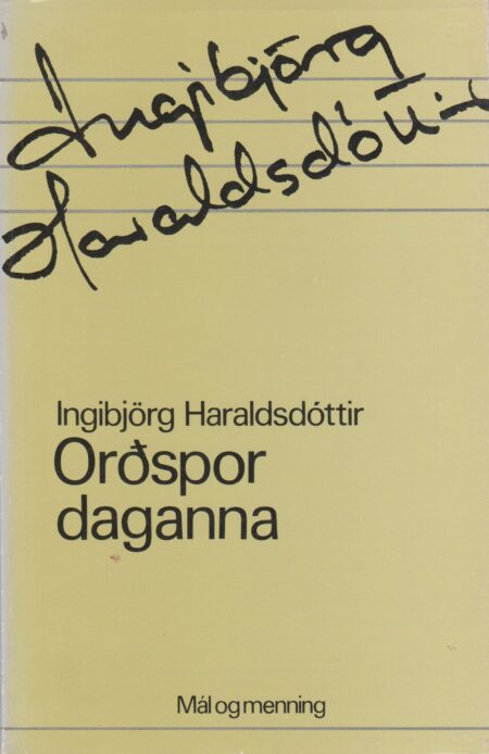 Orðspor daganna