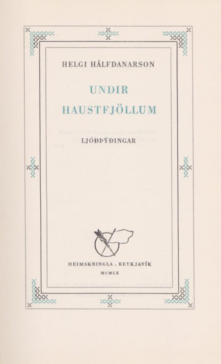 Undir haustfjöllum