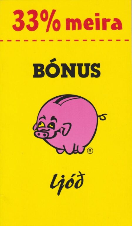 Bónusljóð – 33% meira
