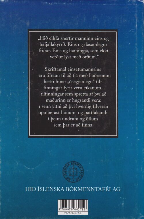 Skriftamál einsetumannsins - Image 2