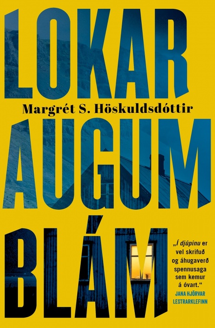 Lokar augum blám