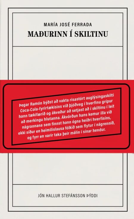 Maðurinn í skiltinu