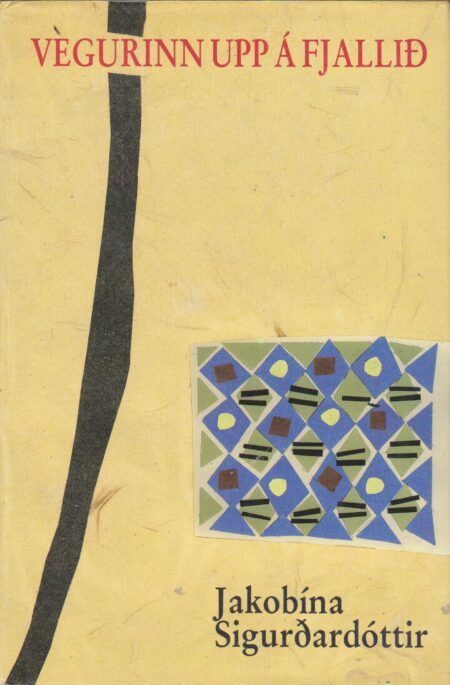 Vegurinn upp á fjallið