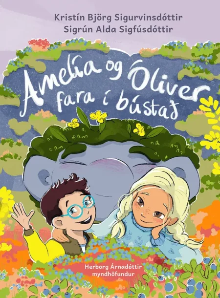 Amelía og Óliver fara í bústað